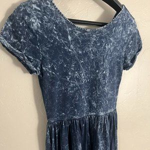 SIZE6 FRENCH CONNECTION ACID WASH DRESS